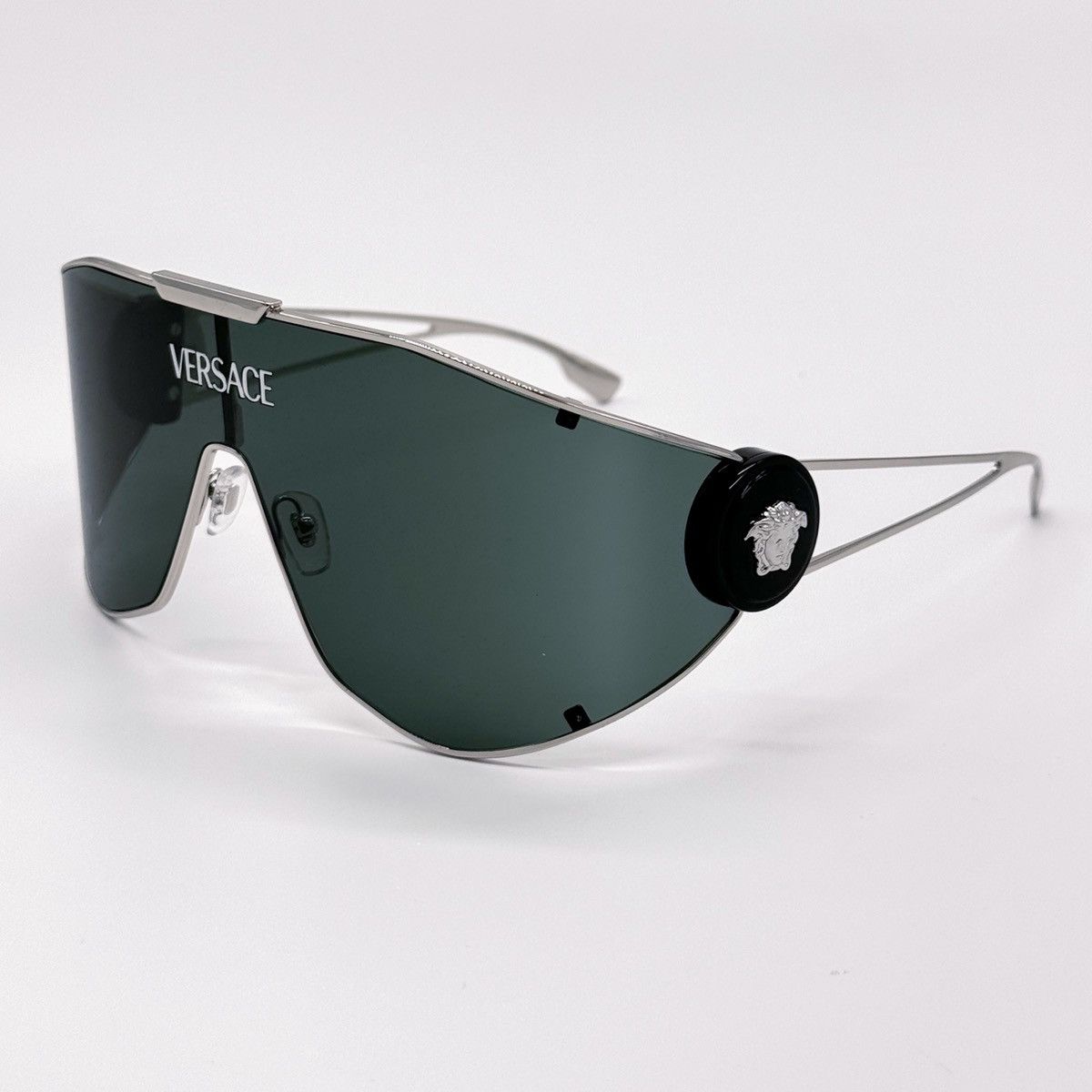 NEW VERSACE MOD 2268 1000/3H SHIELD VE2268 10003H SUNGLASSES - 6