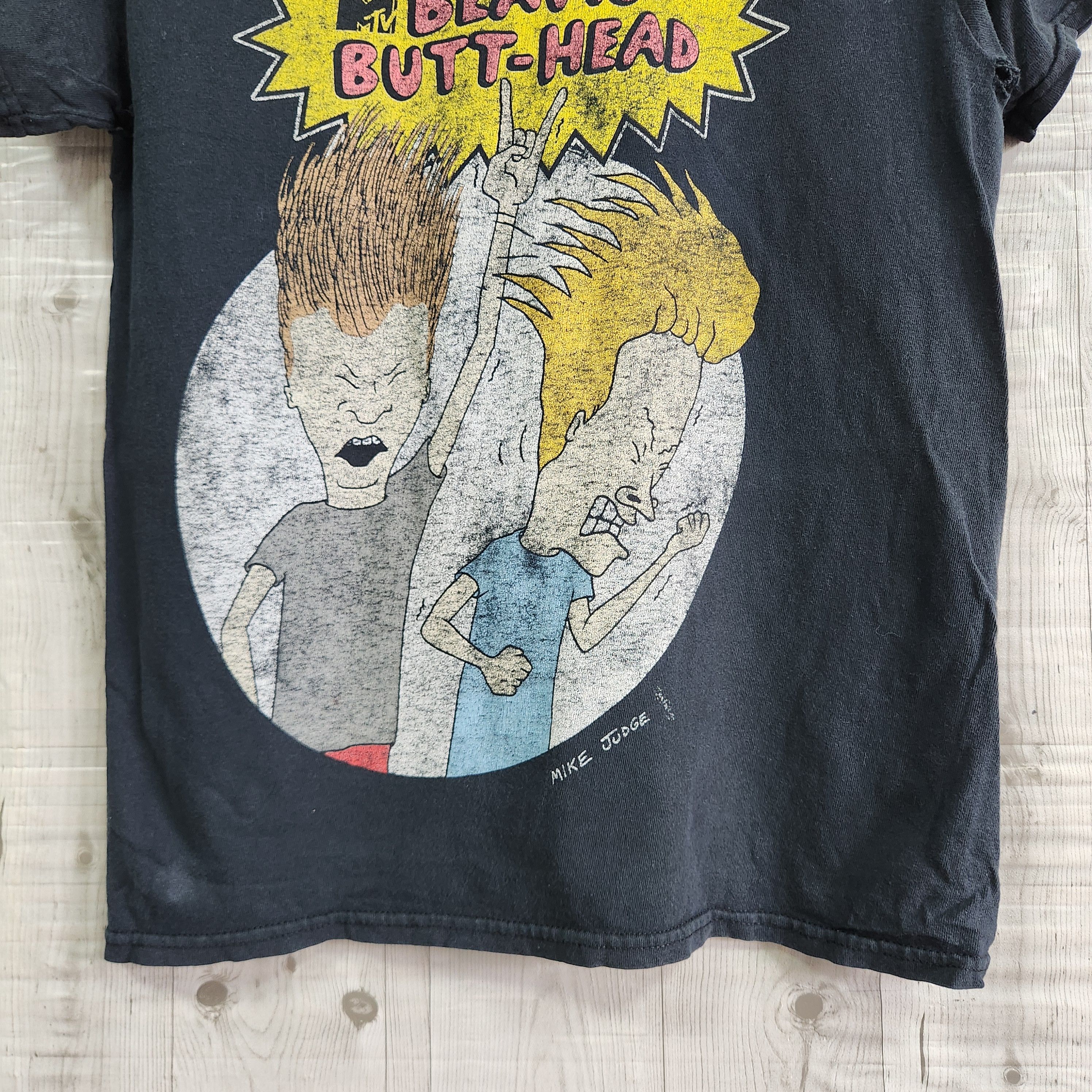 MTV Beavis And Butt-Head Distressed Printed TShirt - 5