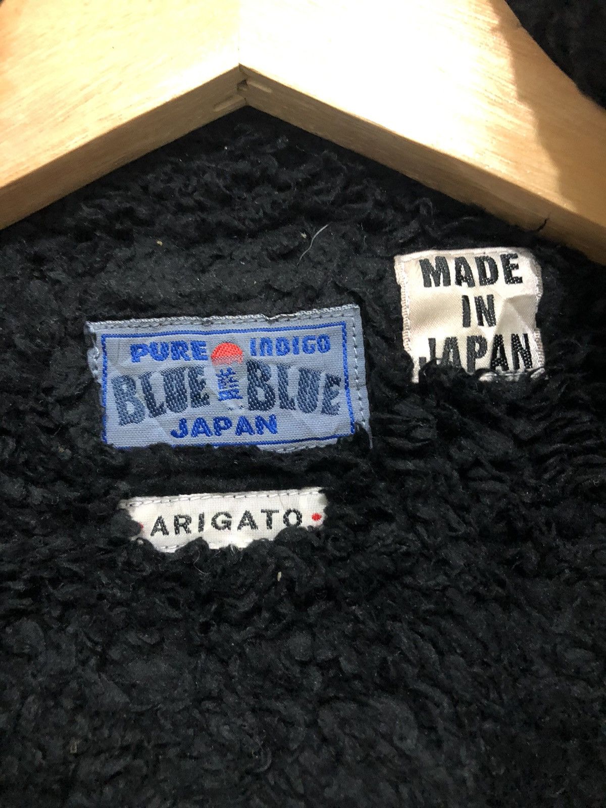 Pure Indigo Blue Blue Japan Arigato Jacket - 11