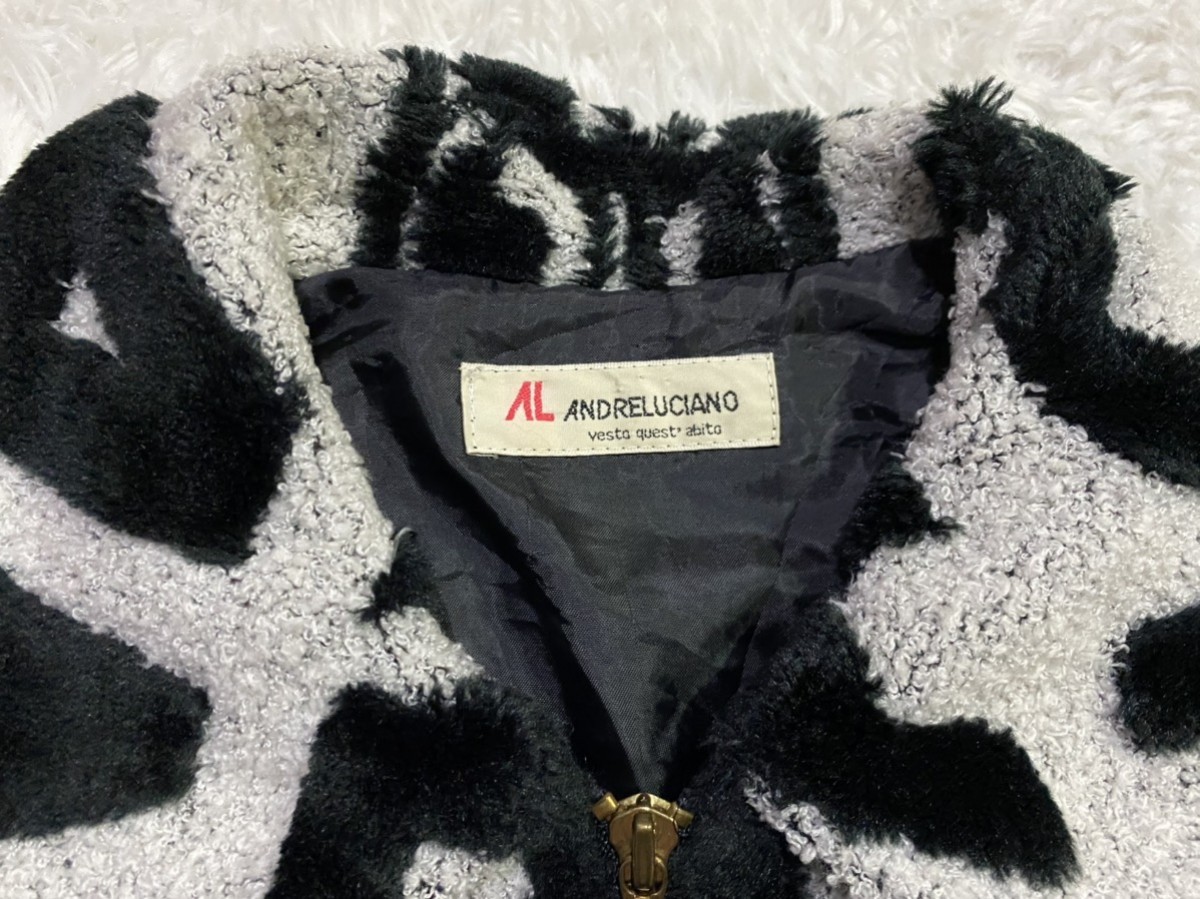 Japanese Brand - Andre Luciano Spellout Fullprint Jacket Nice Design - 9