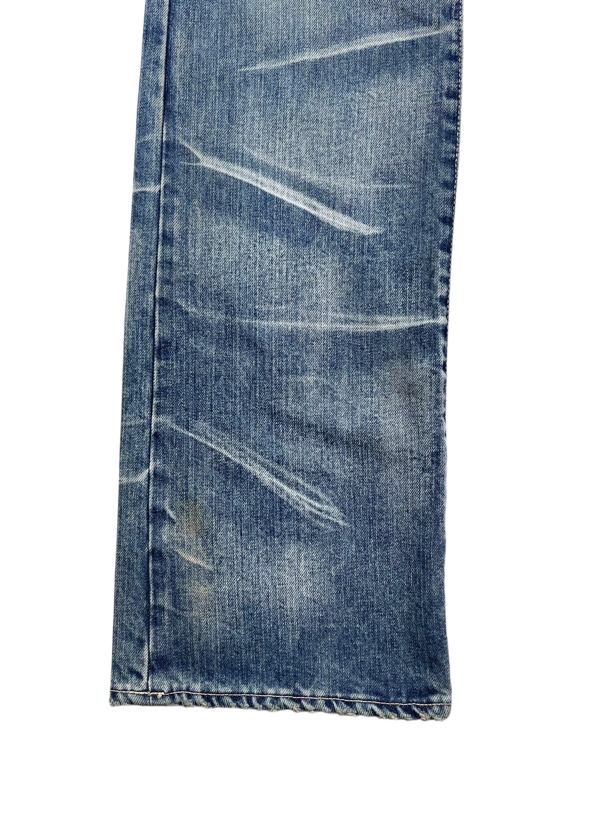 Distressed Denim - Patchwork Distressed Stunning Lure, Trashed Ripped Jeans - 9