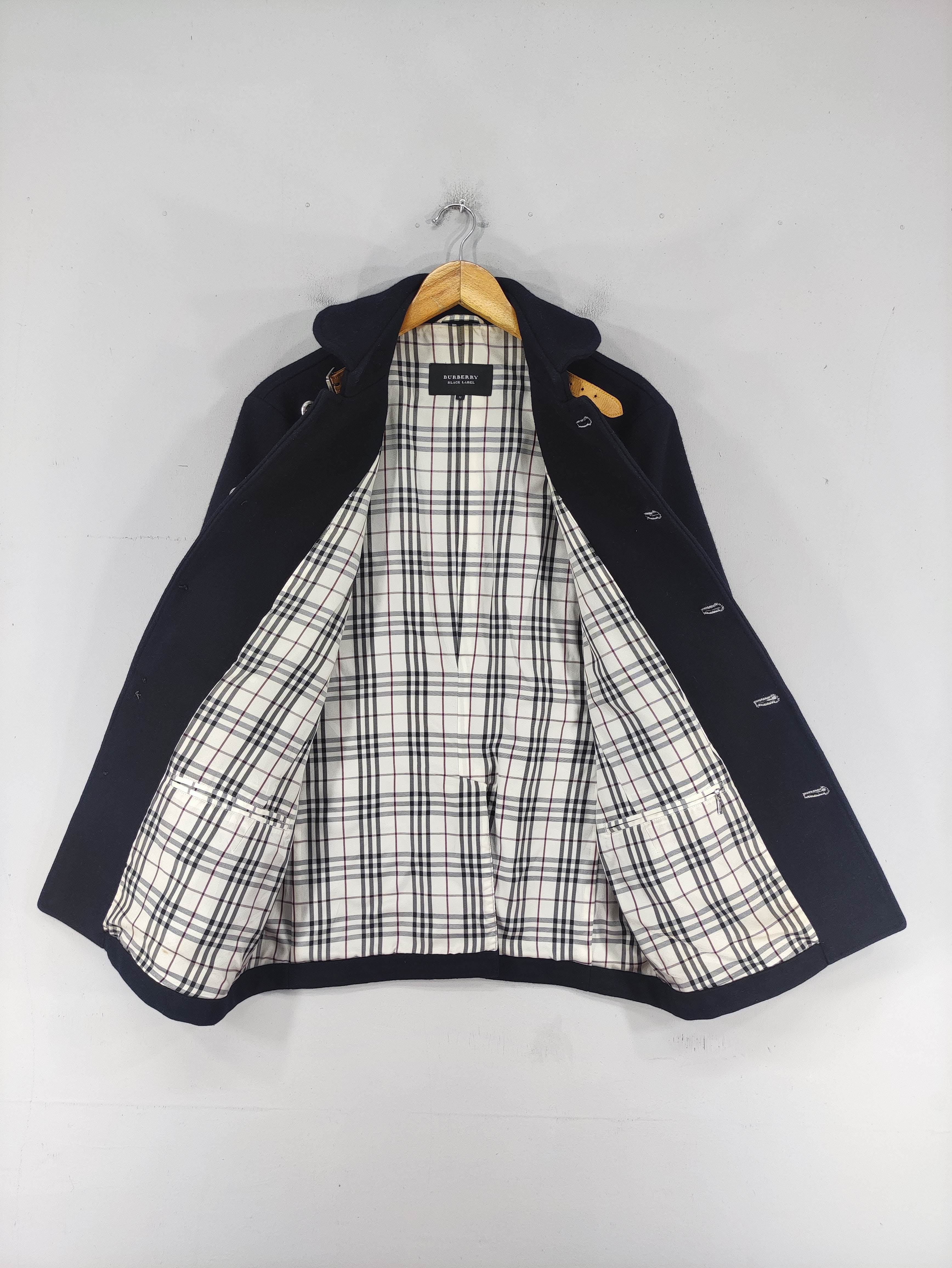 Vintage Burberry Black Label Wool Jacket - 5