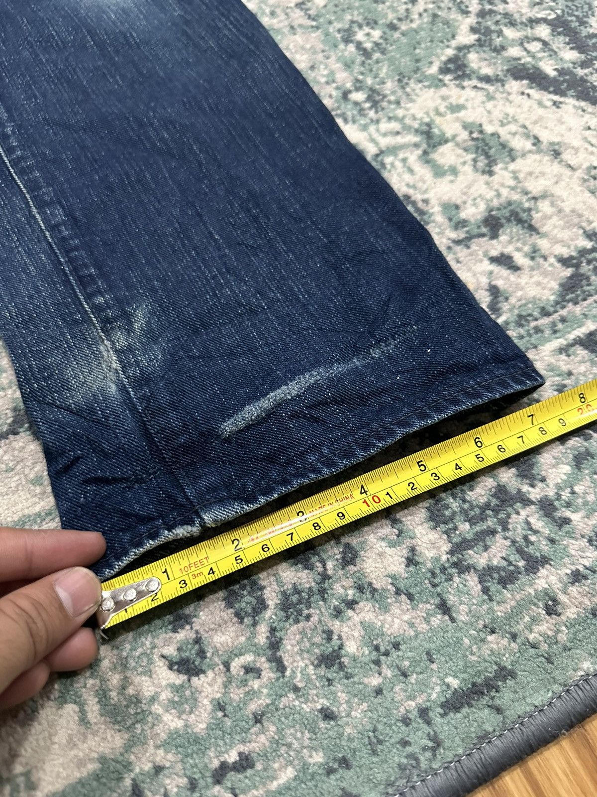45rpm Japan Selvedge Distressed Denim Pants - 20