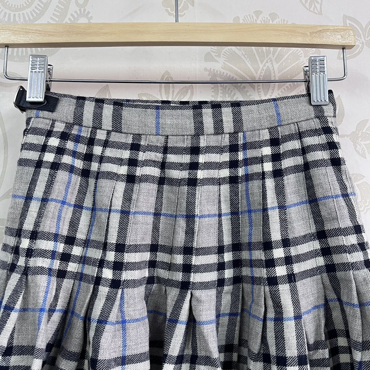 Vintage - Burberry London Novacheck Mini Skirt Made In Scotland - 16