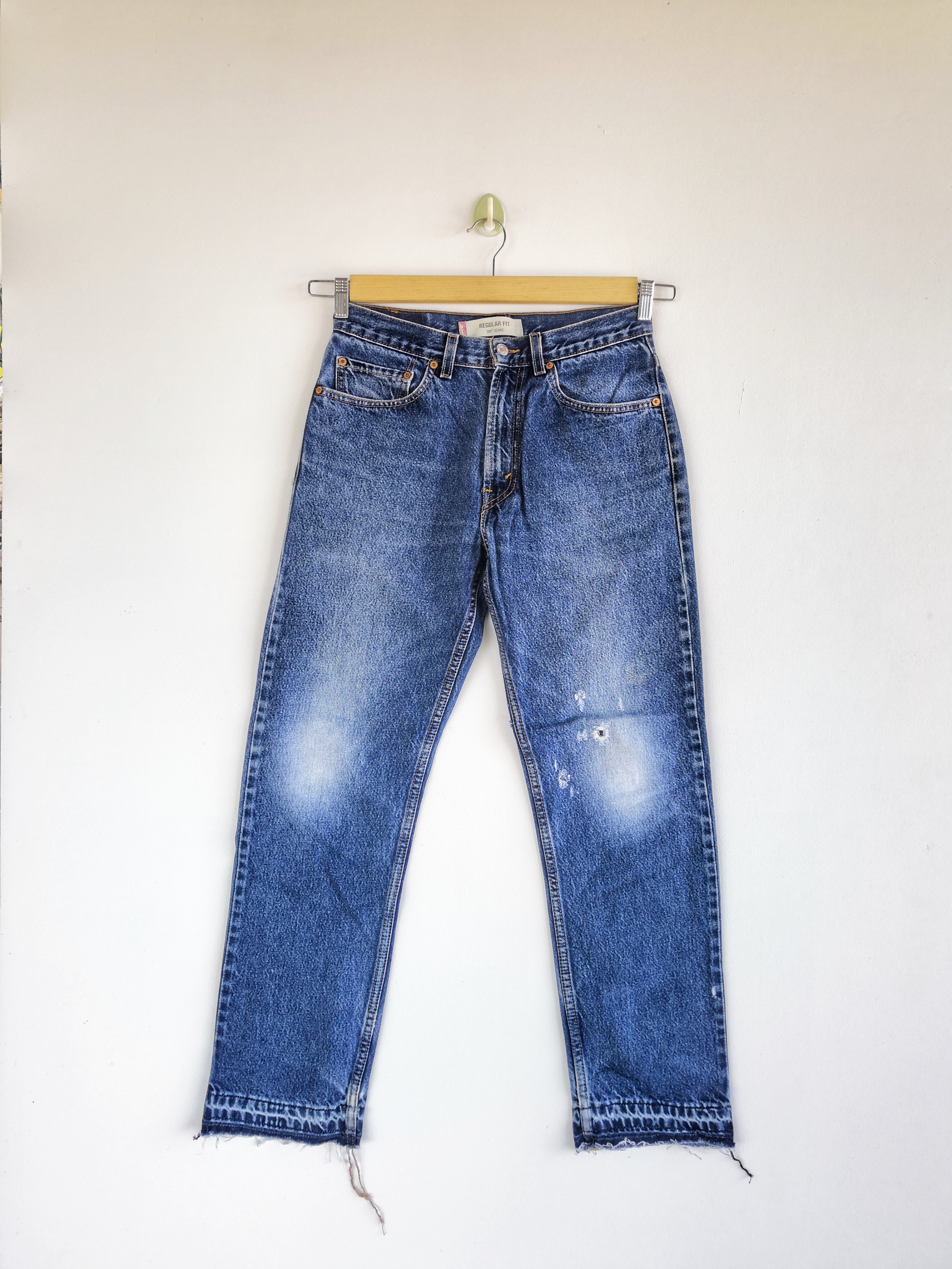 Vintage - Vintage Levis Jeans Released Hem Levis 505 Denim Pants - 1