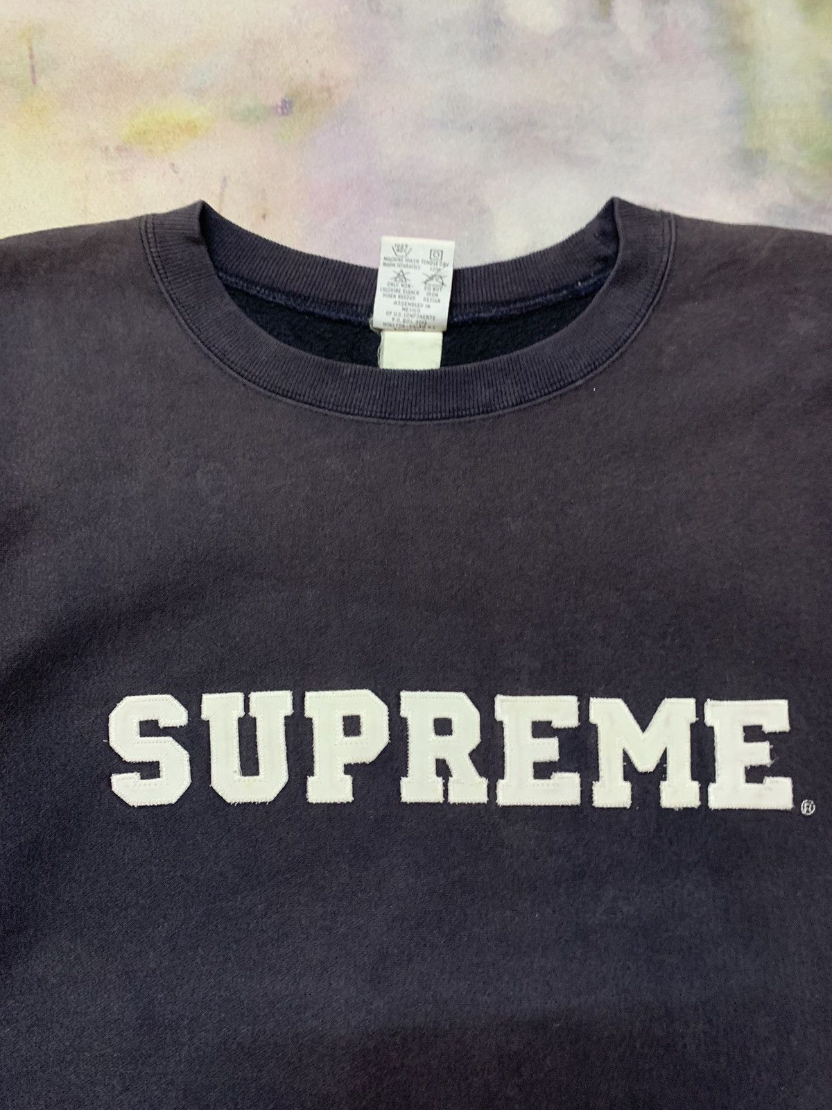 Vintage SUPREME Champion Reverse Weave Sun Faded - 3