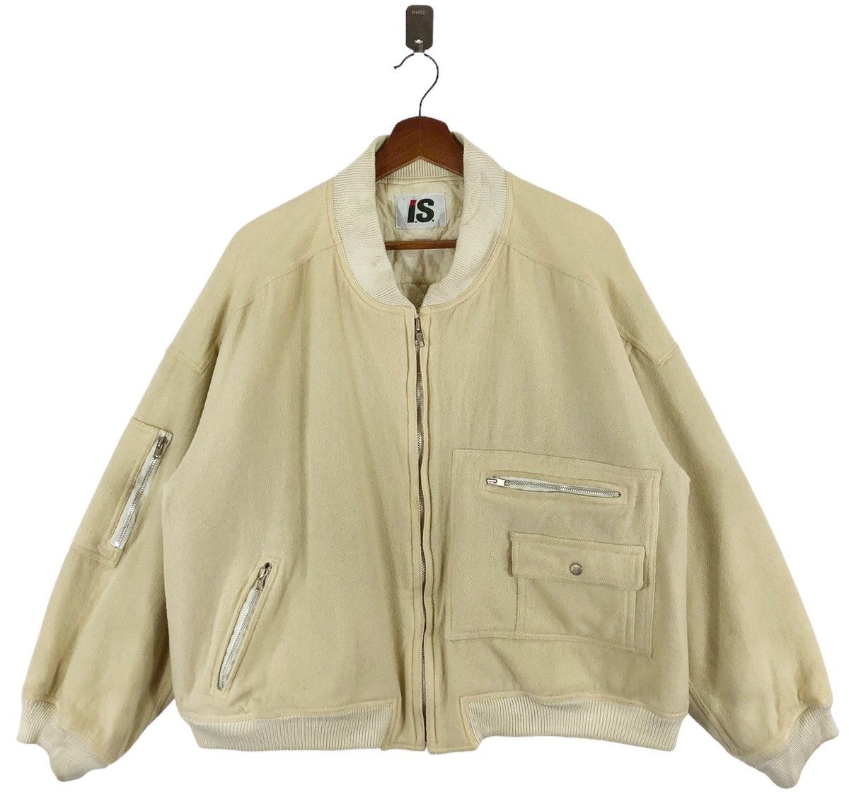 80S ISSEY MIYAKE CHISATO TSUMORI DESIGN CARE LABEL JACKET - 7