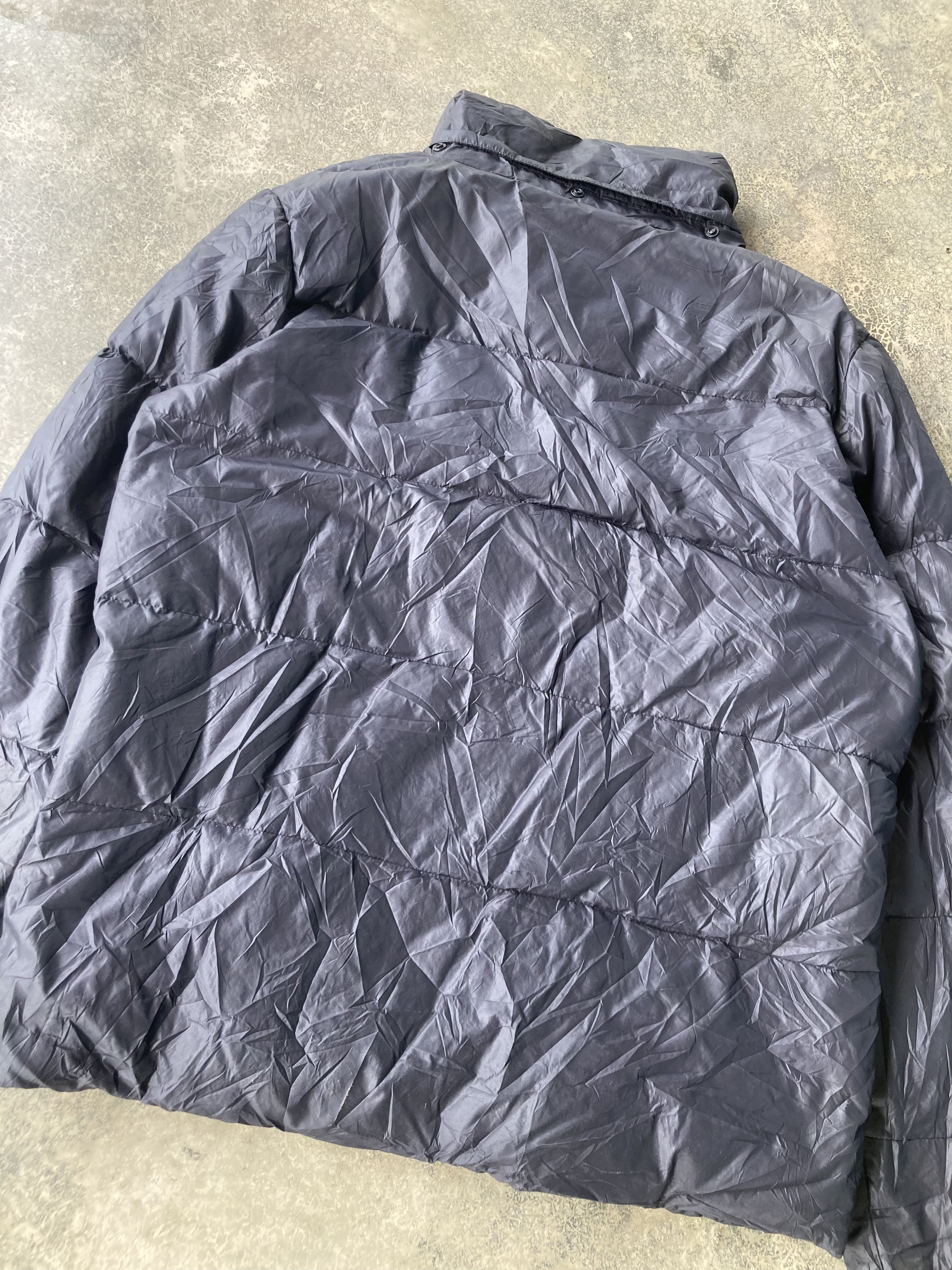 Vintage Avirex Varsity Goose Filling Puffer Down Jacket Double Zipper - 5