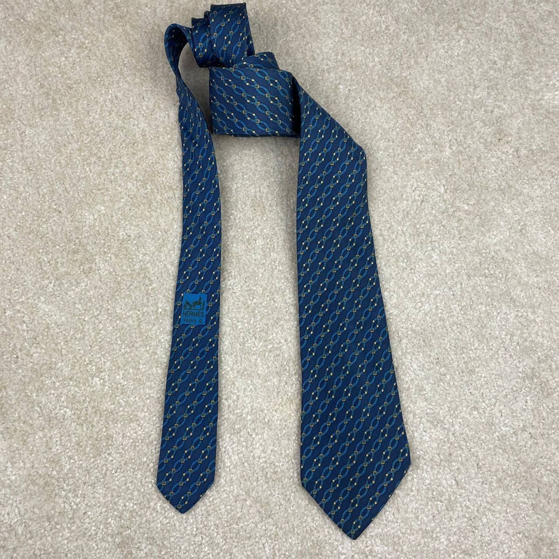 Hermes Silk Tie 7021 TA Belts - 1