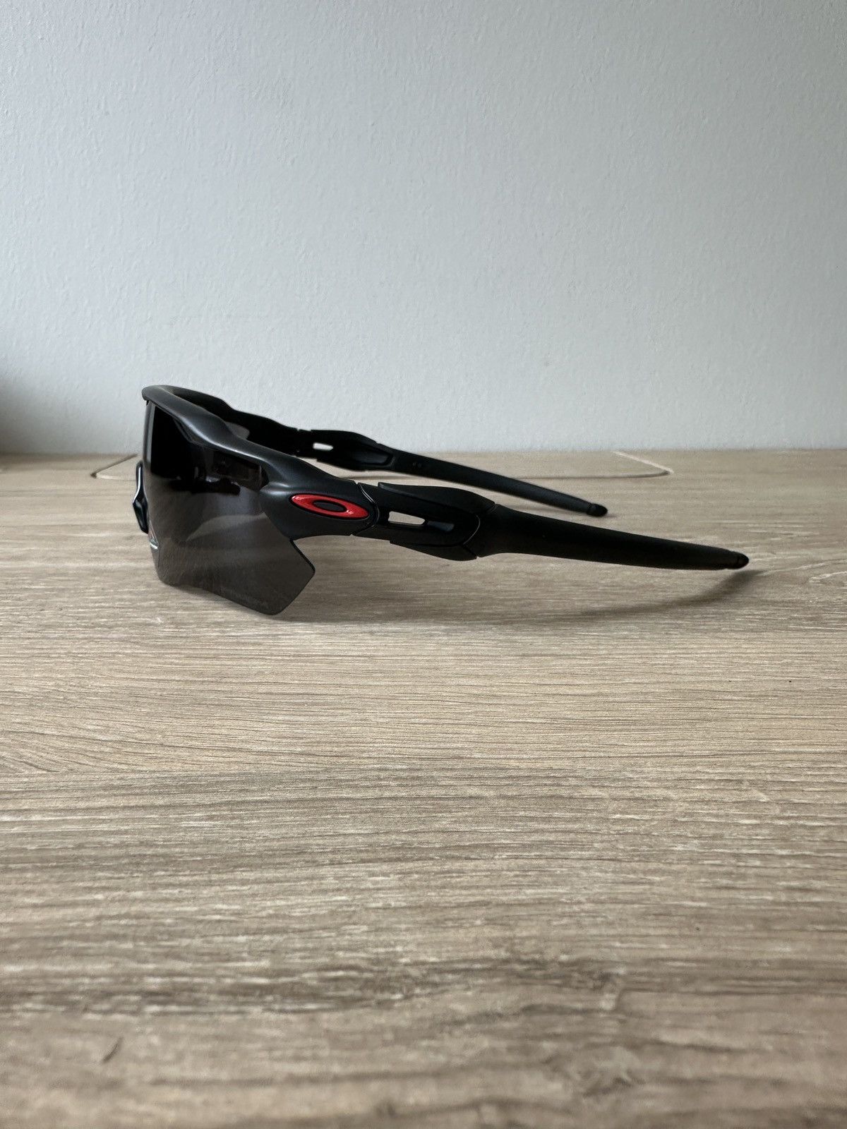 Oakley Radar EV Path Matte Black Gray Red Sunglasses - 6