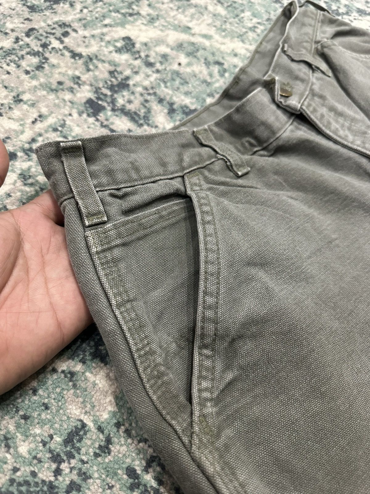 Vintage Carhatt Baggy Flannel-lined Pants - 7