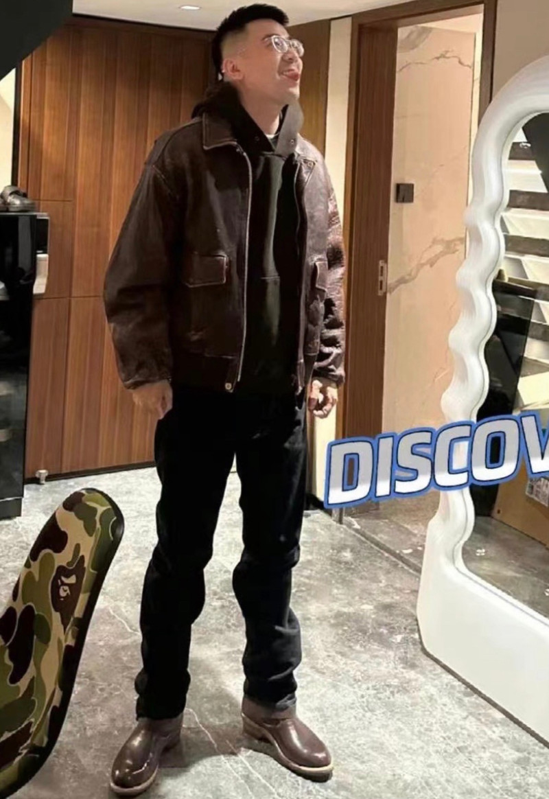 visvim Visvim 12-13FW Elmendorf A2 Leather Jacket | ubvintage