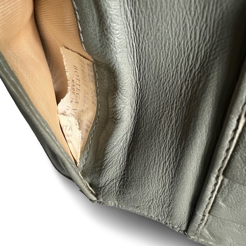 Authentic Bottega Veneta Intrecciato Leather Wallet - 6