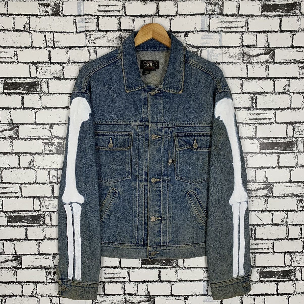 Polo Ralph Lauren - Vintage Ralph Lauren Custom The Shining Denim Jacket - 1