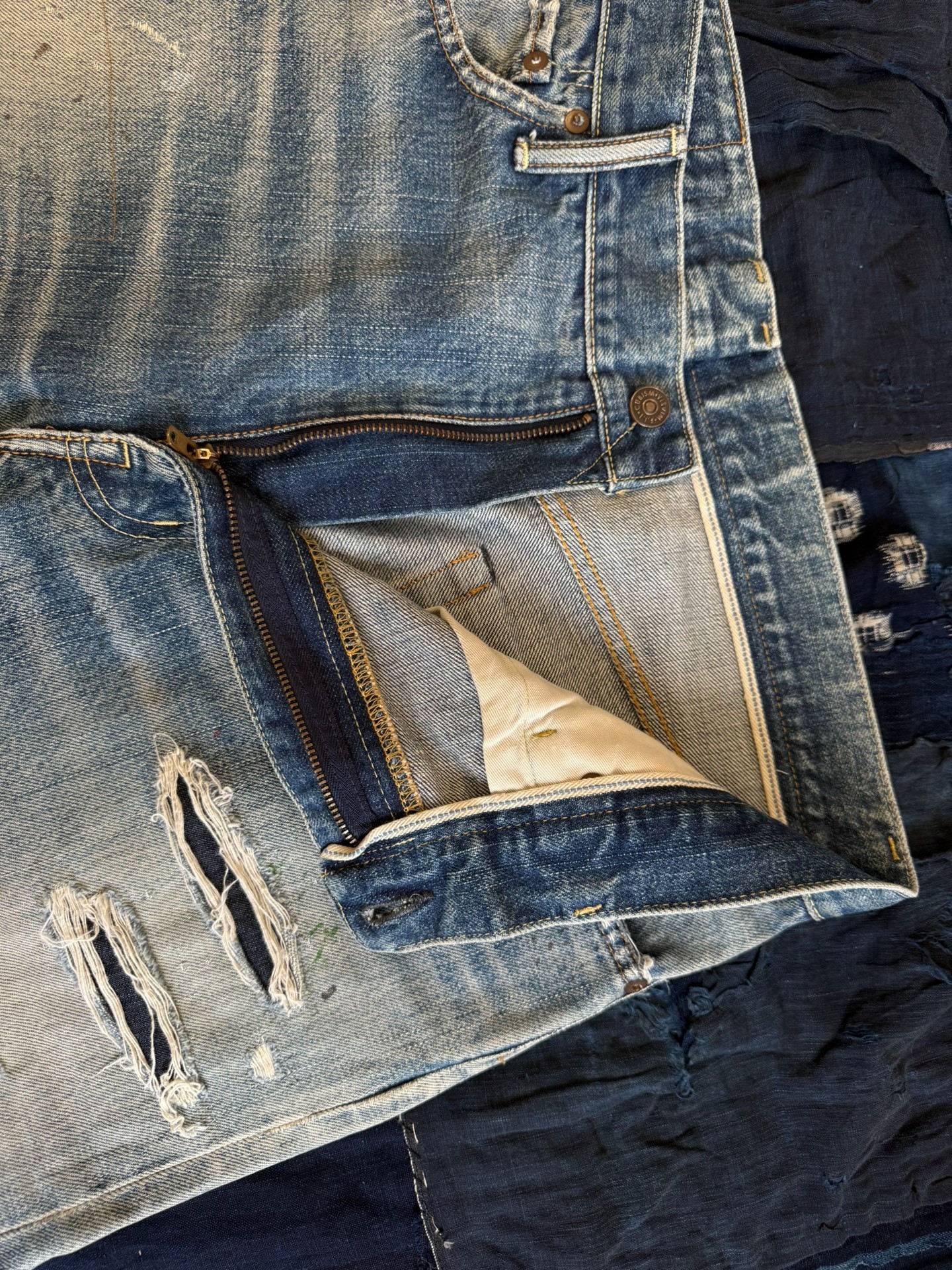 Visvim 19ss journeyman pants peerless limited jeans - 8