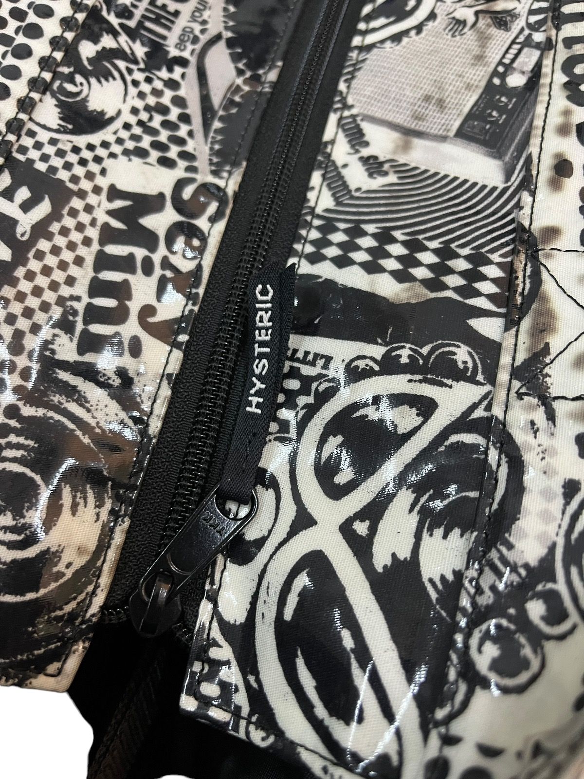 Hysteric Glamour Monochrome Bag - 6