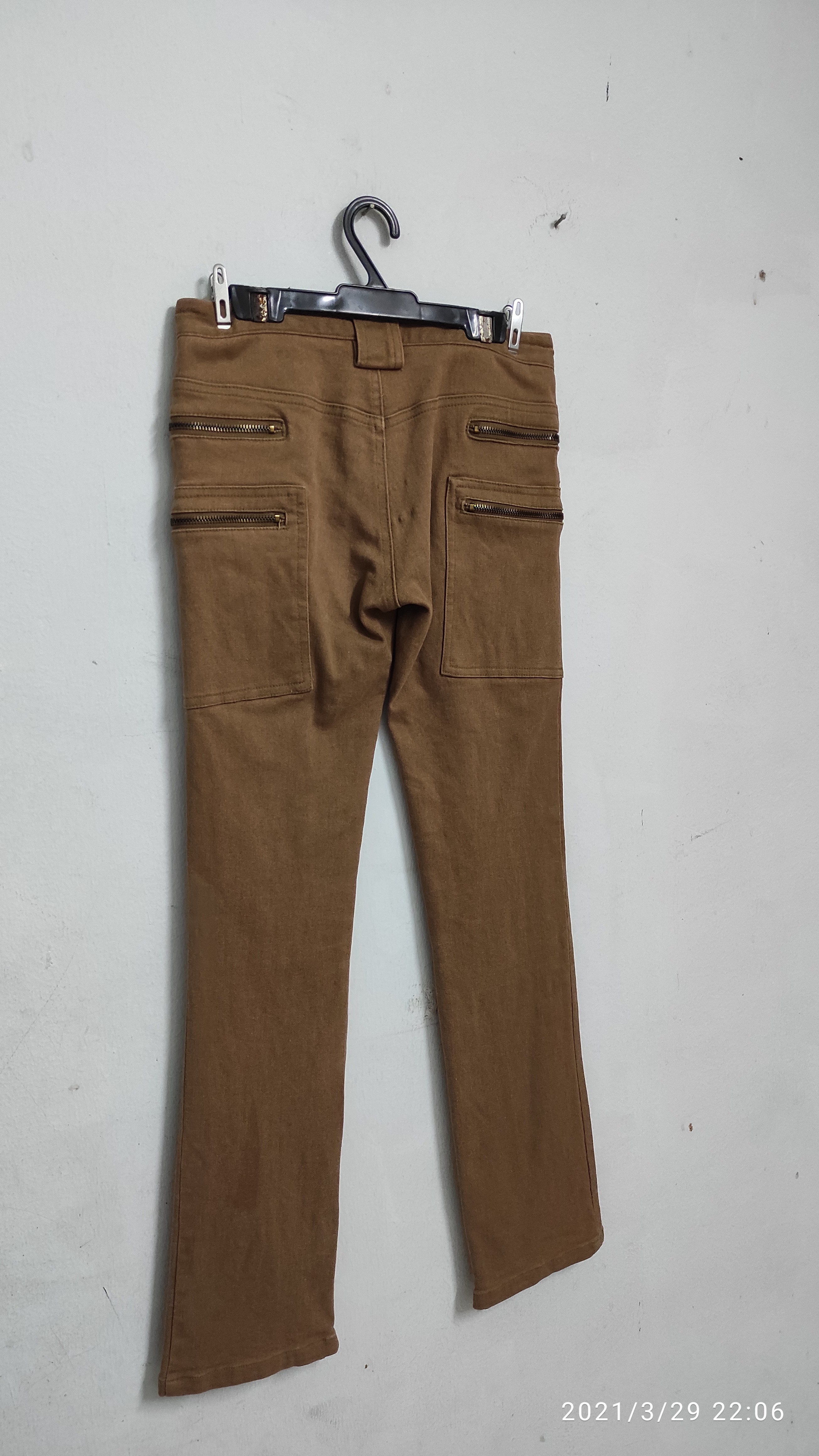 Japanese Brand - Archive EGOIST Punkers zipper elastic skinny pants - 9