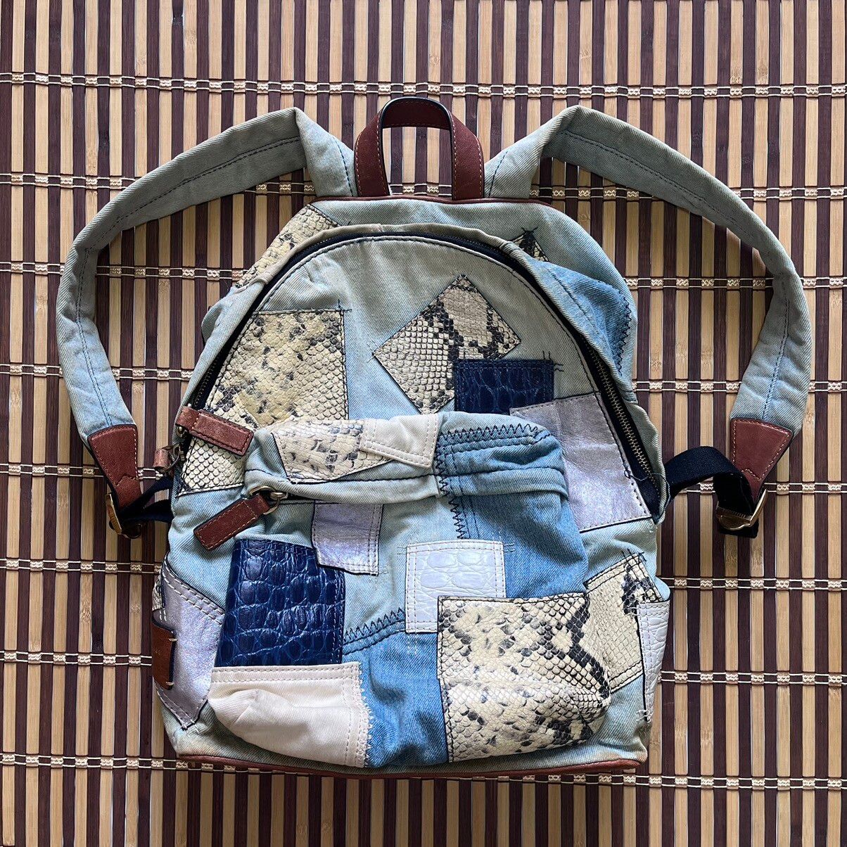 Marc Jacobs Kapital Patches Backpack Multi Patches Faded - 24