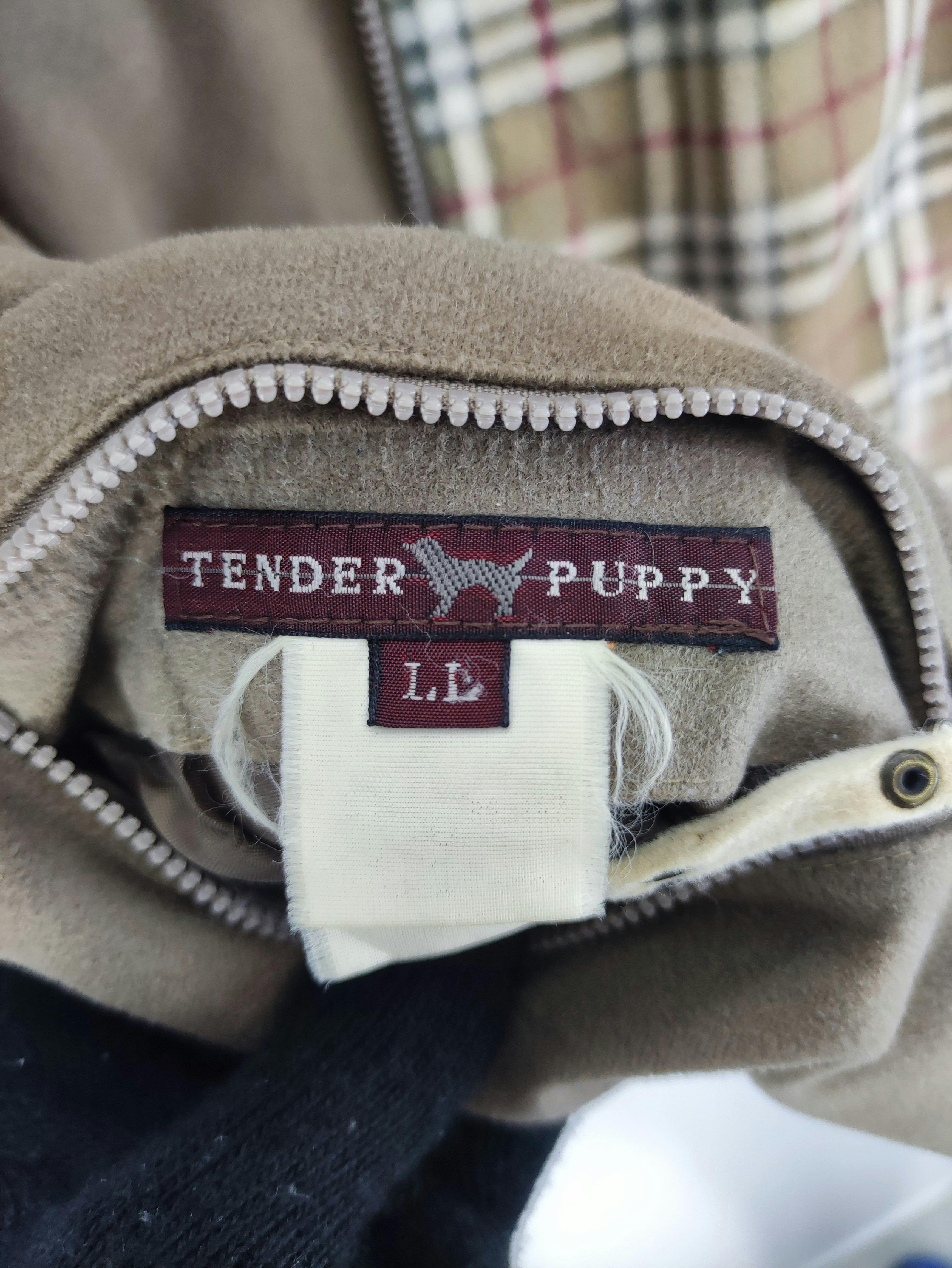 Vintage Vest Fleece Reversible Zipper Tender Puppy - 4
