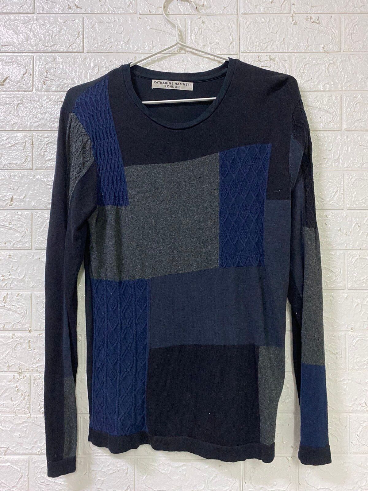 Katharine Hamnett London Regular Fit Abstract Sweater - 1