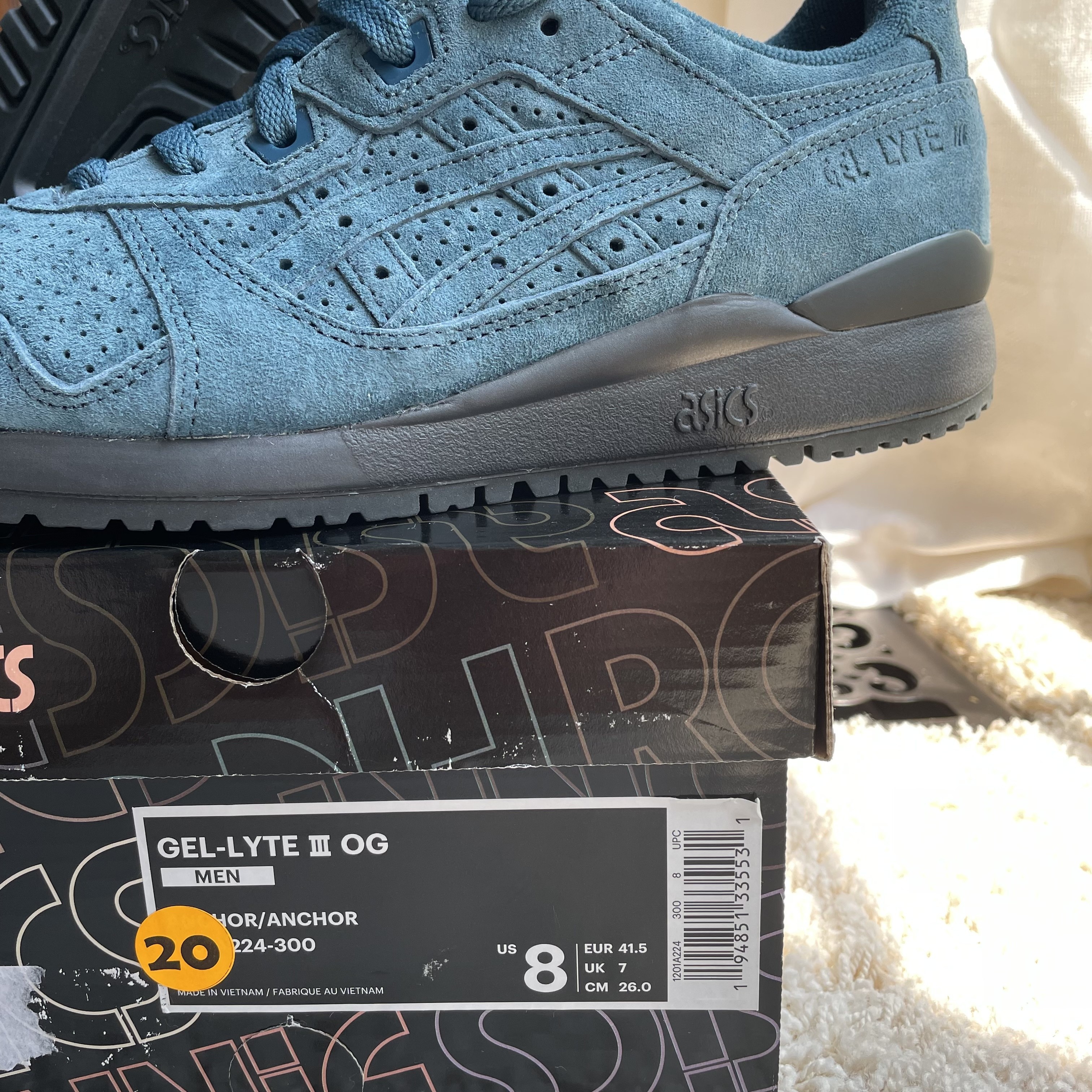 WiNTER 2020 the palette GEL LYTE iii 3 “ANCHOR” - 2