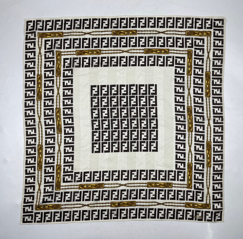 fendi handkerchief pocket square  - 1