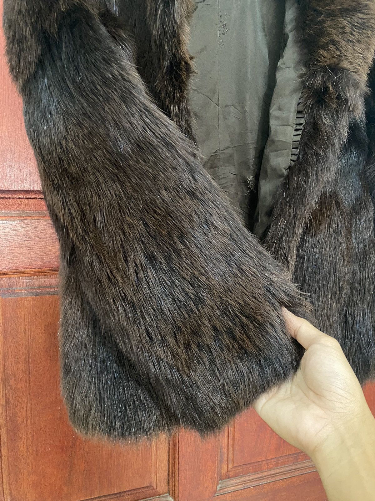 🔥Vintage Emba Rare Real Mink Fur Coat Made Japan - 4