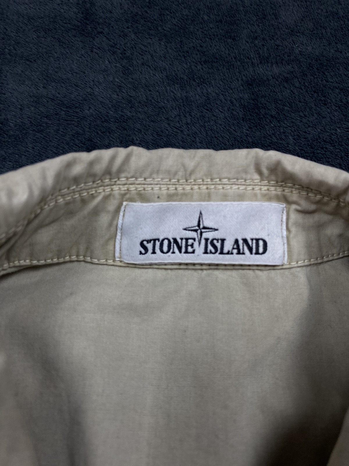 Stone Island Zip Overshirt pocket Beige - 5