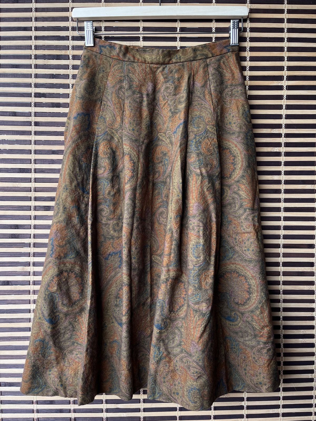 Vintage Burberrys Midi Skirt - 18