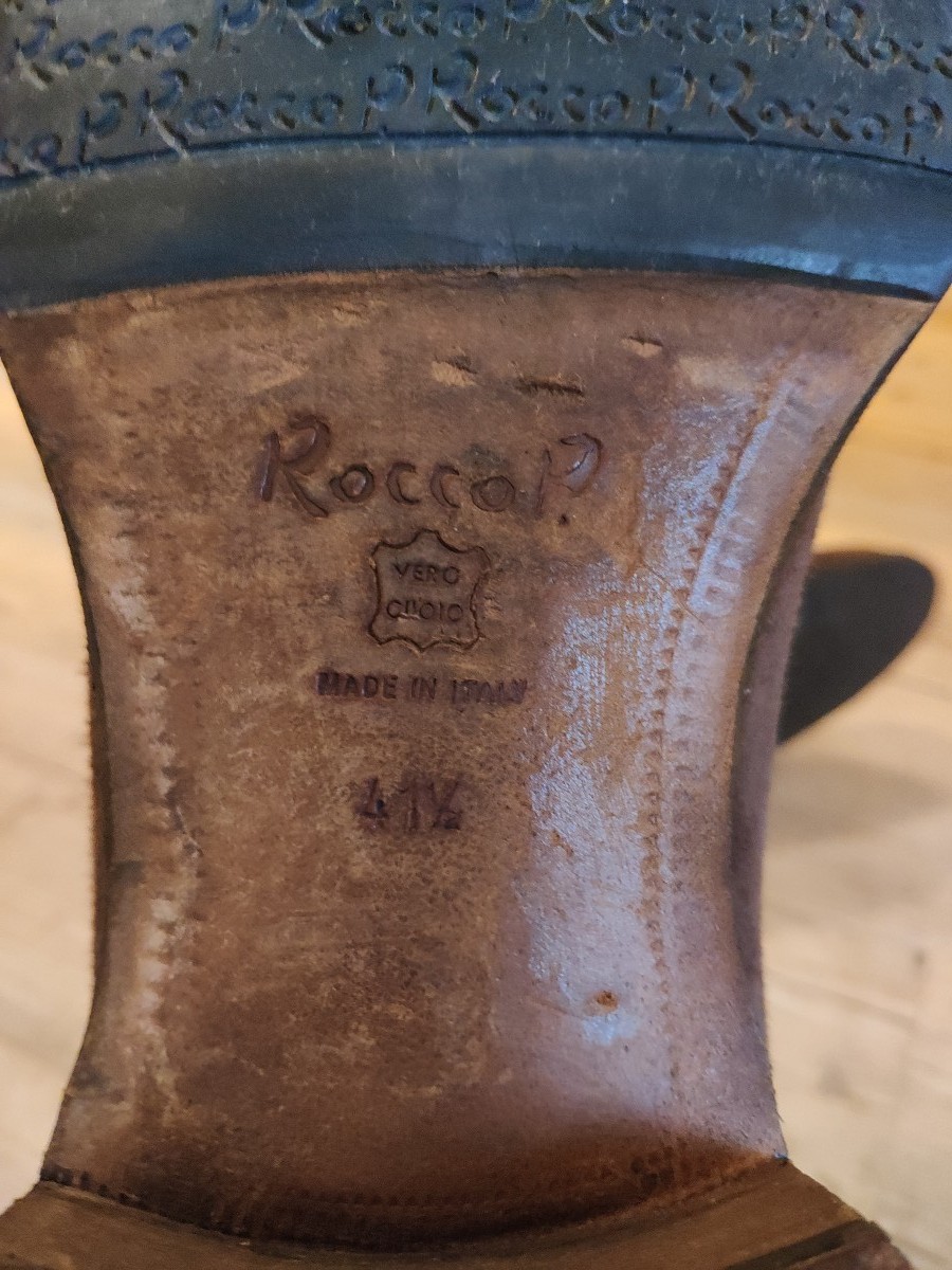 Rocco P. - Brown suede chelsea boots.Like Saint Laurent or Dior - 5