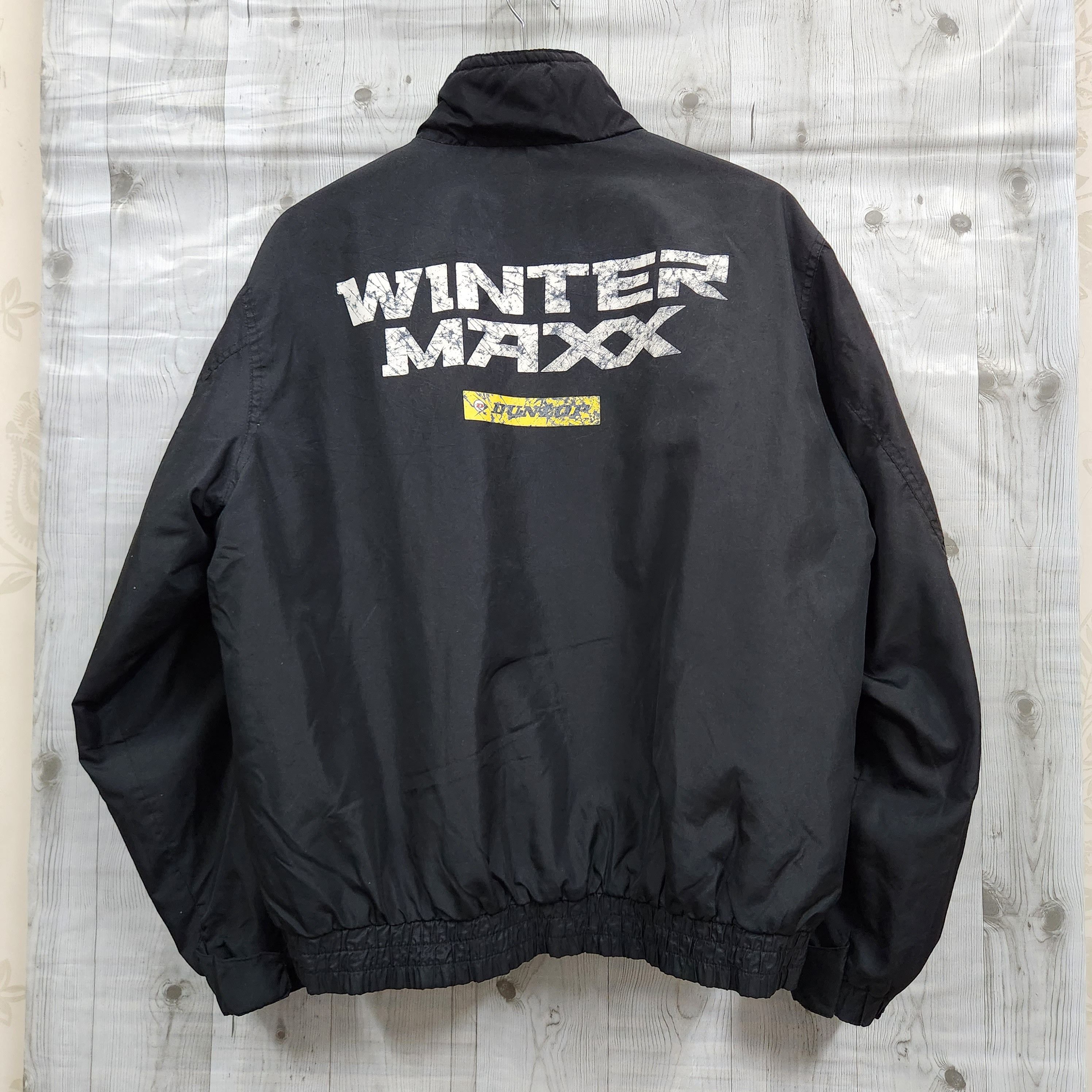 Vintage Dunlop Racing Winter Maxx Bomber Sweater Jacket - 18