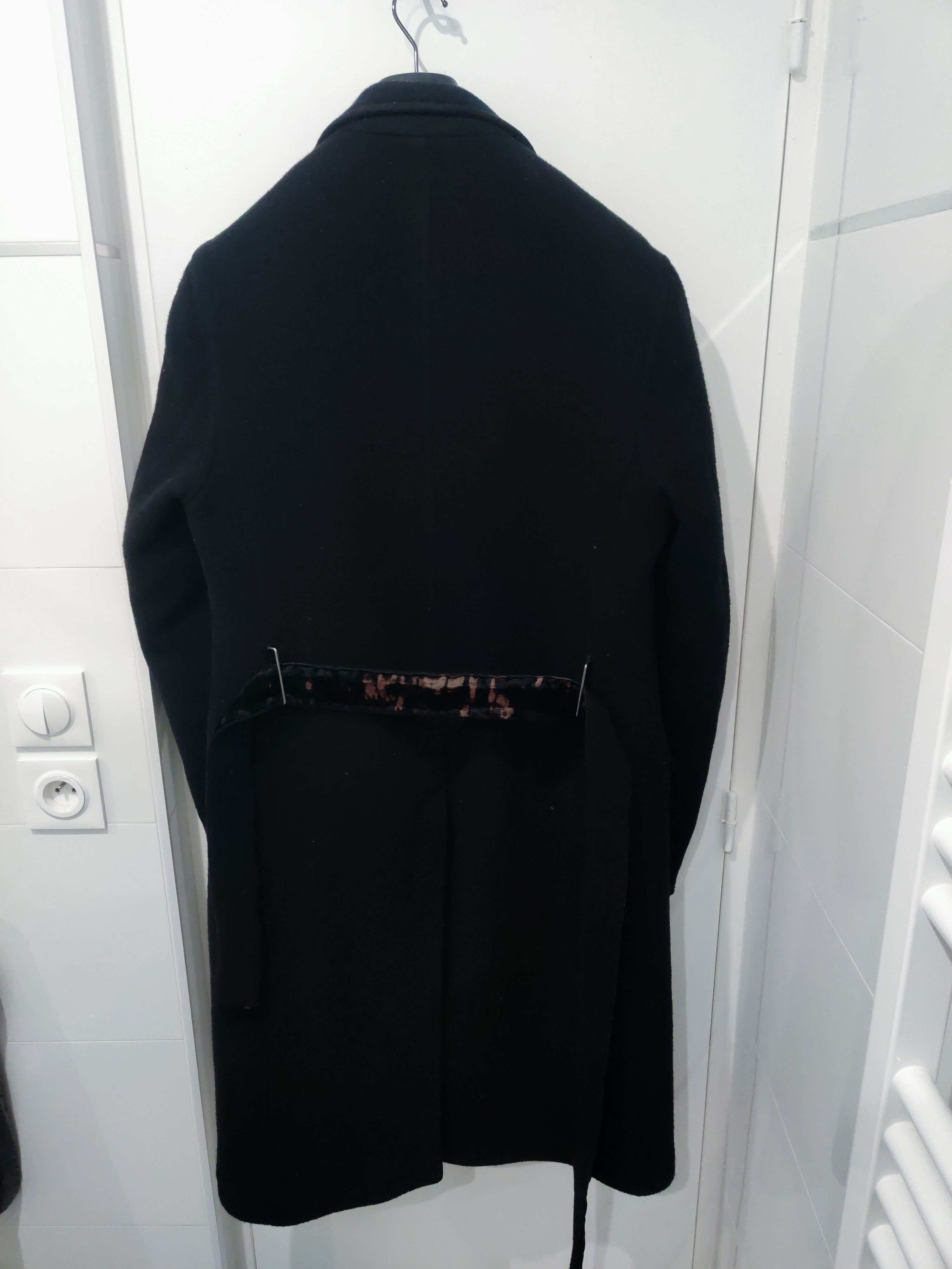 Damir Doma Mohair/Wool Black coat - 3