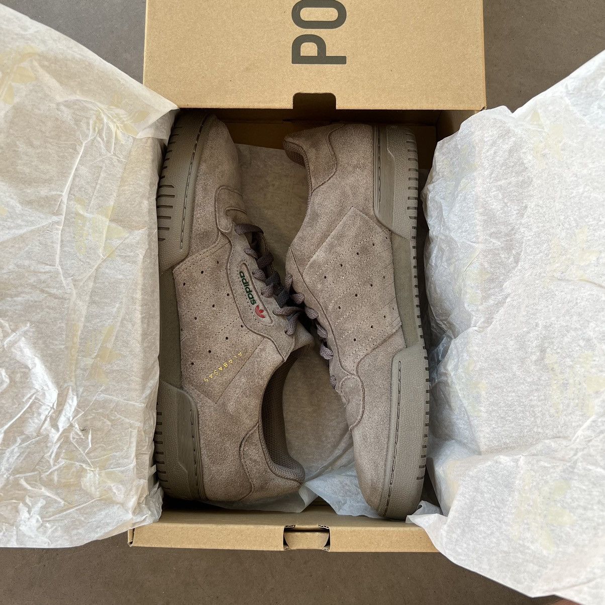 YEEZY POWERPHASE SIMPLE BROWN SUEDE - 16