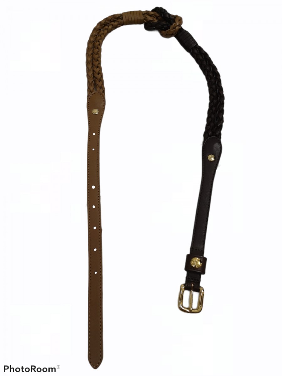 Very Rare - Rare Woven Leather Belt - 3