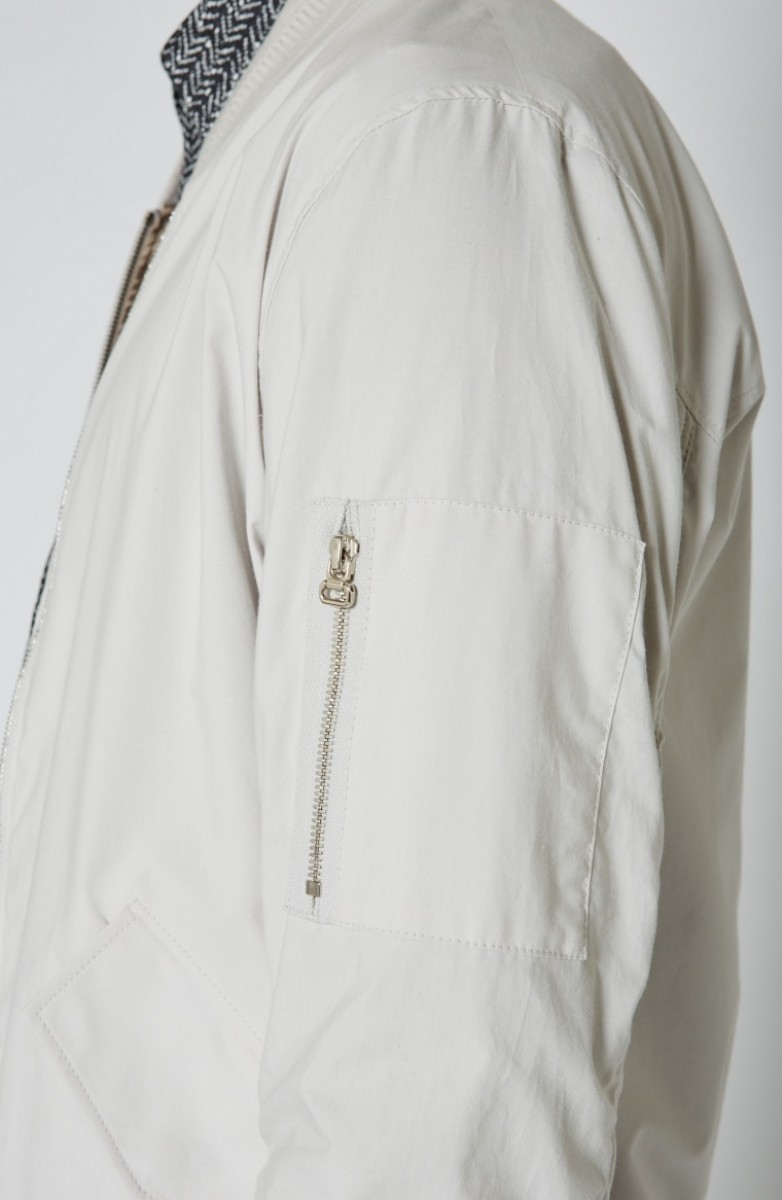 A Kind Of Guise - STONE GREY BOMBER JACKET BATUCO BLOUSON - 5