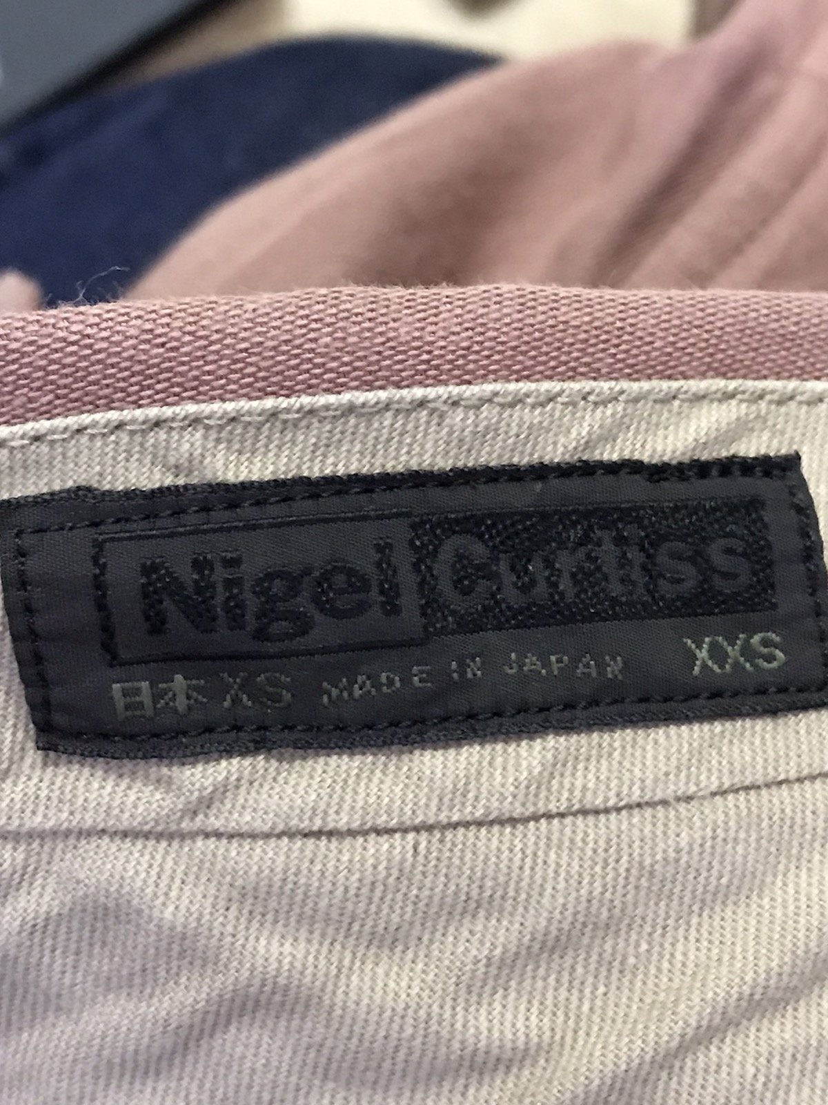 Nigel Curtiss Baggy Designer Wool Pants Made In Japan - 9