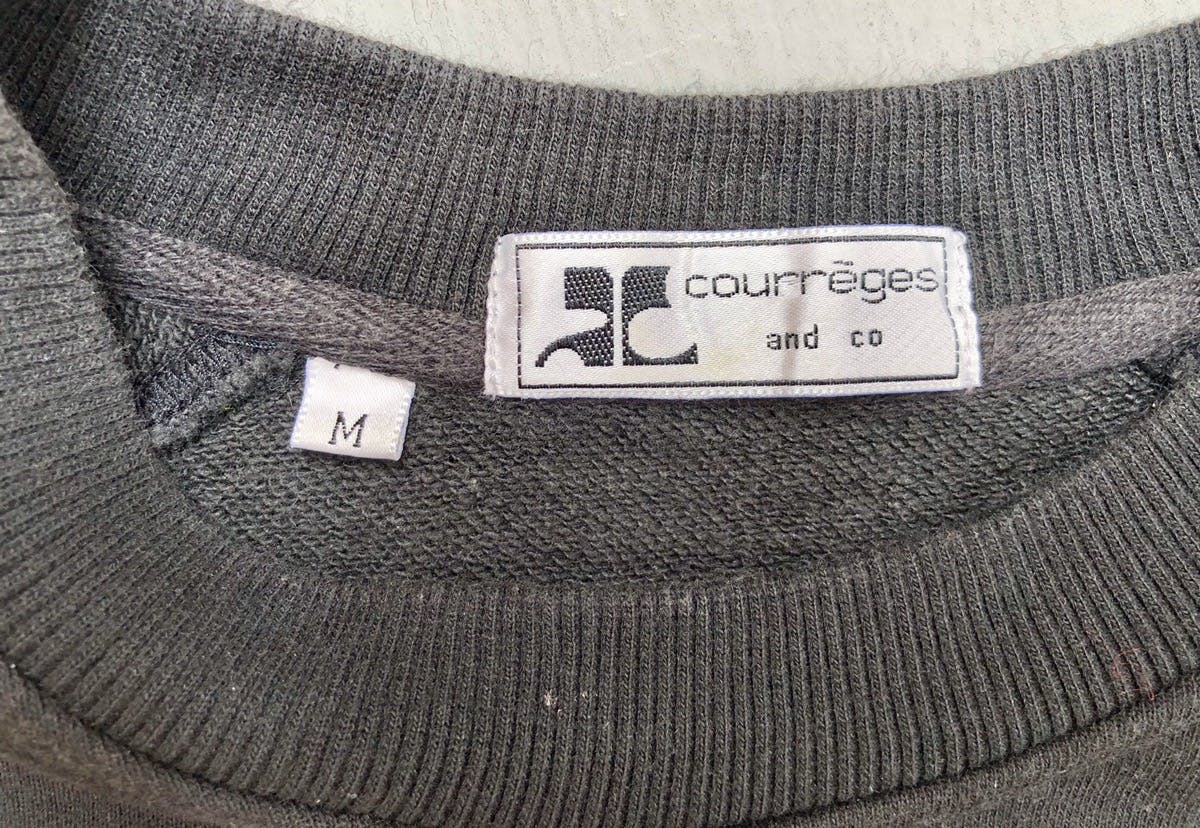 Courreges Embroidered Logo Sweatshirt - 6
