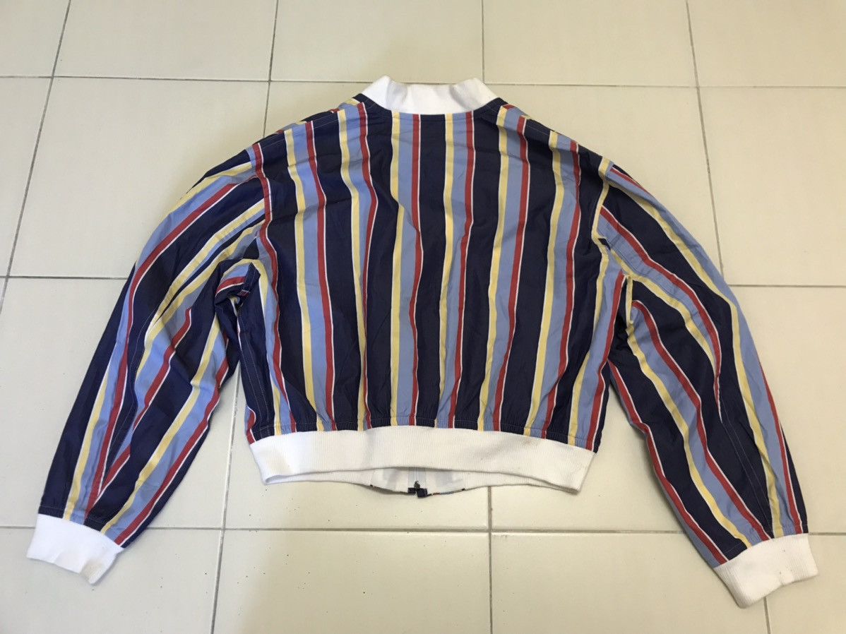 LAST DROP!! Balenciaga Golf Multicolor Stripe Jacket -gh1620 - 5