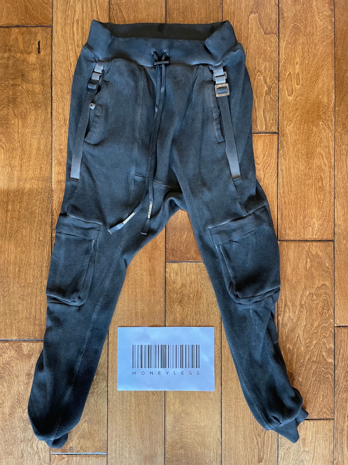 Dark Grey Adjustable Pants - 1