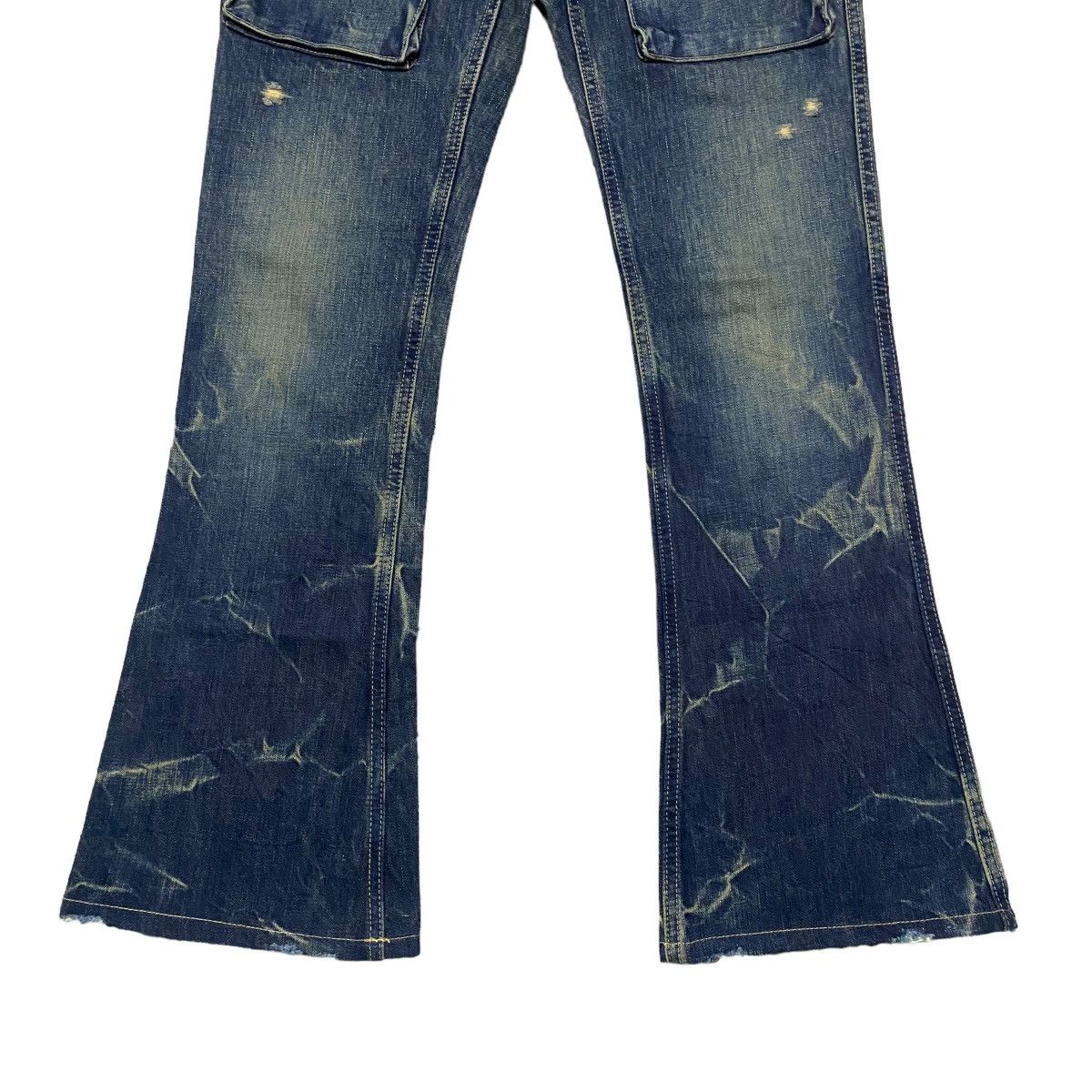 Hysteric Glamour Denim Flare Bush Pants - 6