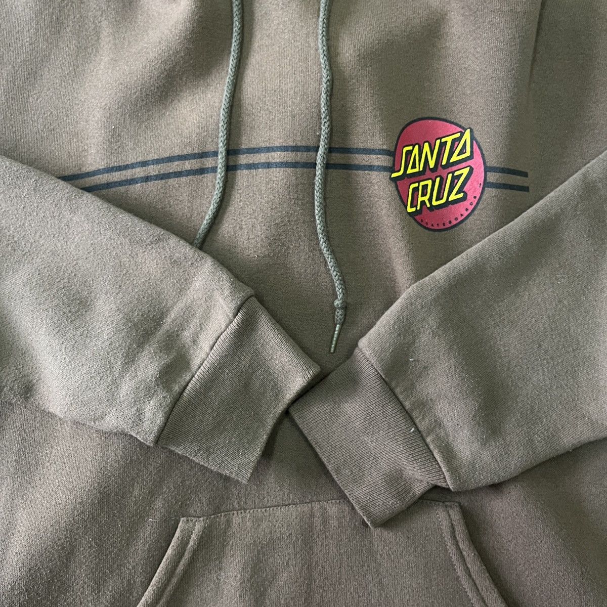 Santa Cruz Skateboards Vintage 90s Hoodie - 14