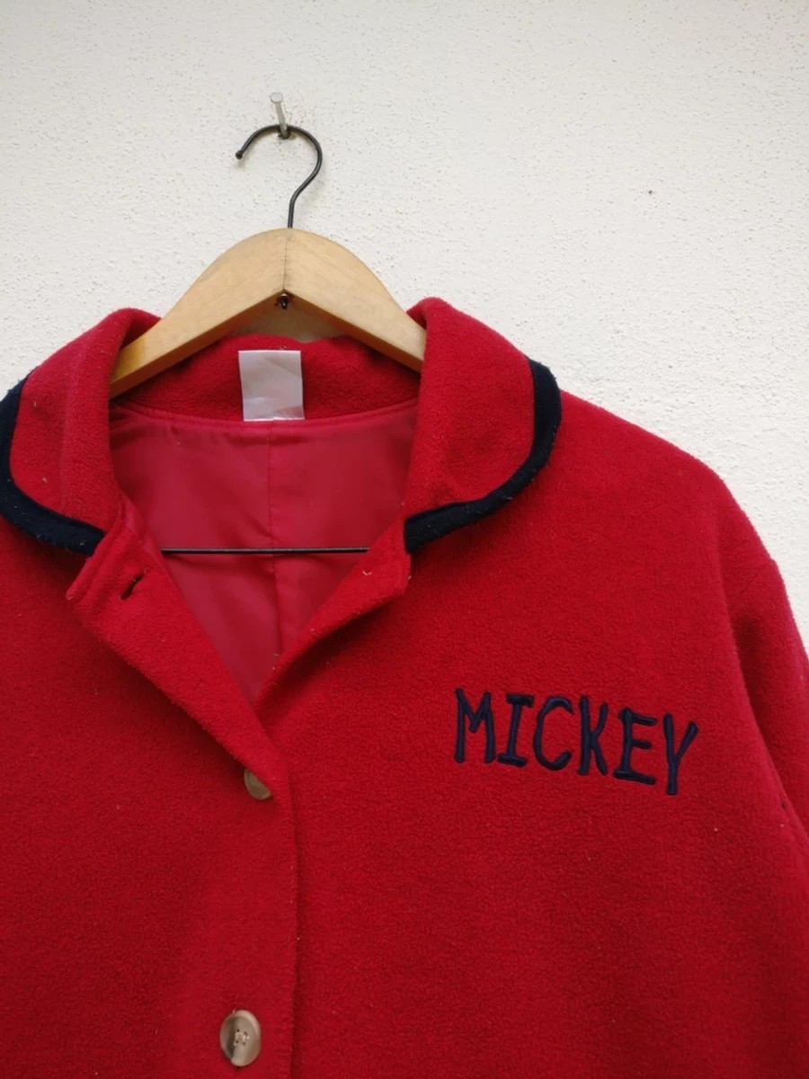 Disney - Final Drop! Embroidered Mickey Fleece Jacket Coat Parka - 5
