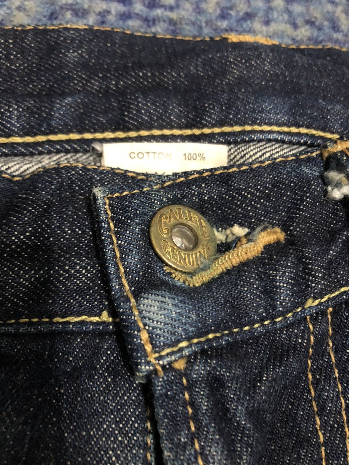 Vintage - Calee Inc Selvedge Denim Made in Japan - 4