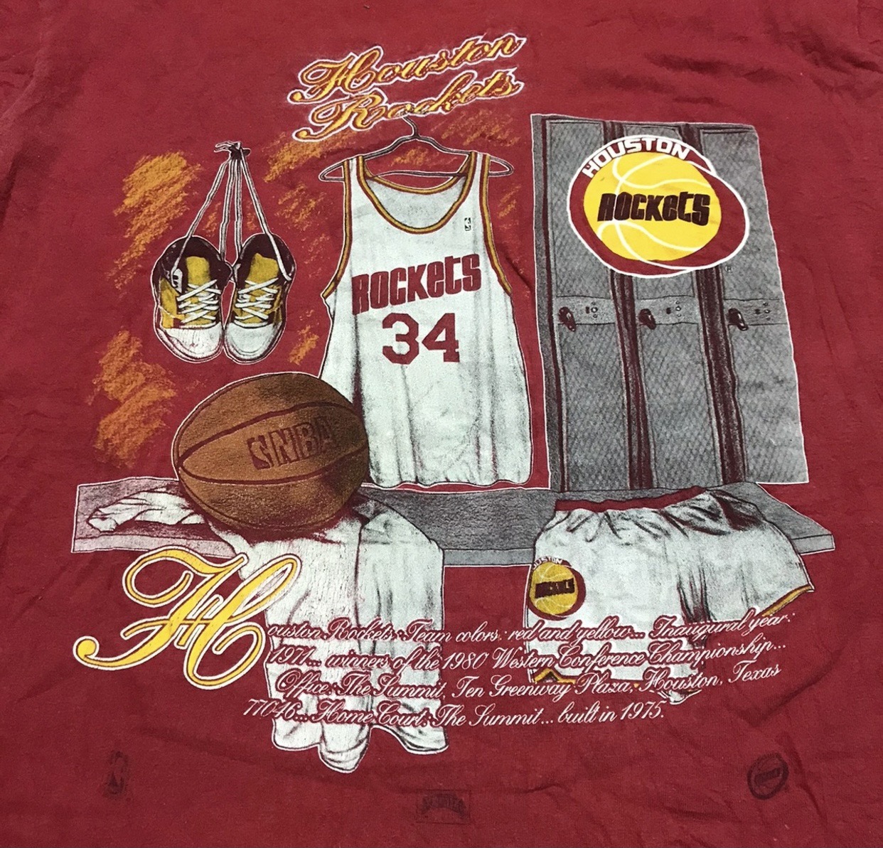 Vintage - Vintage Houston rocket NBA Tee - 2