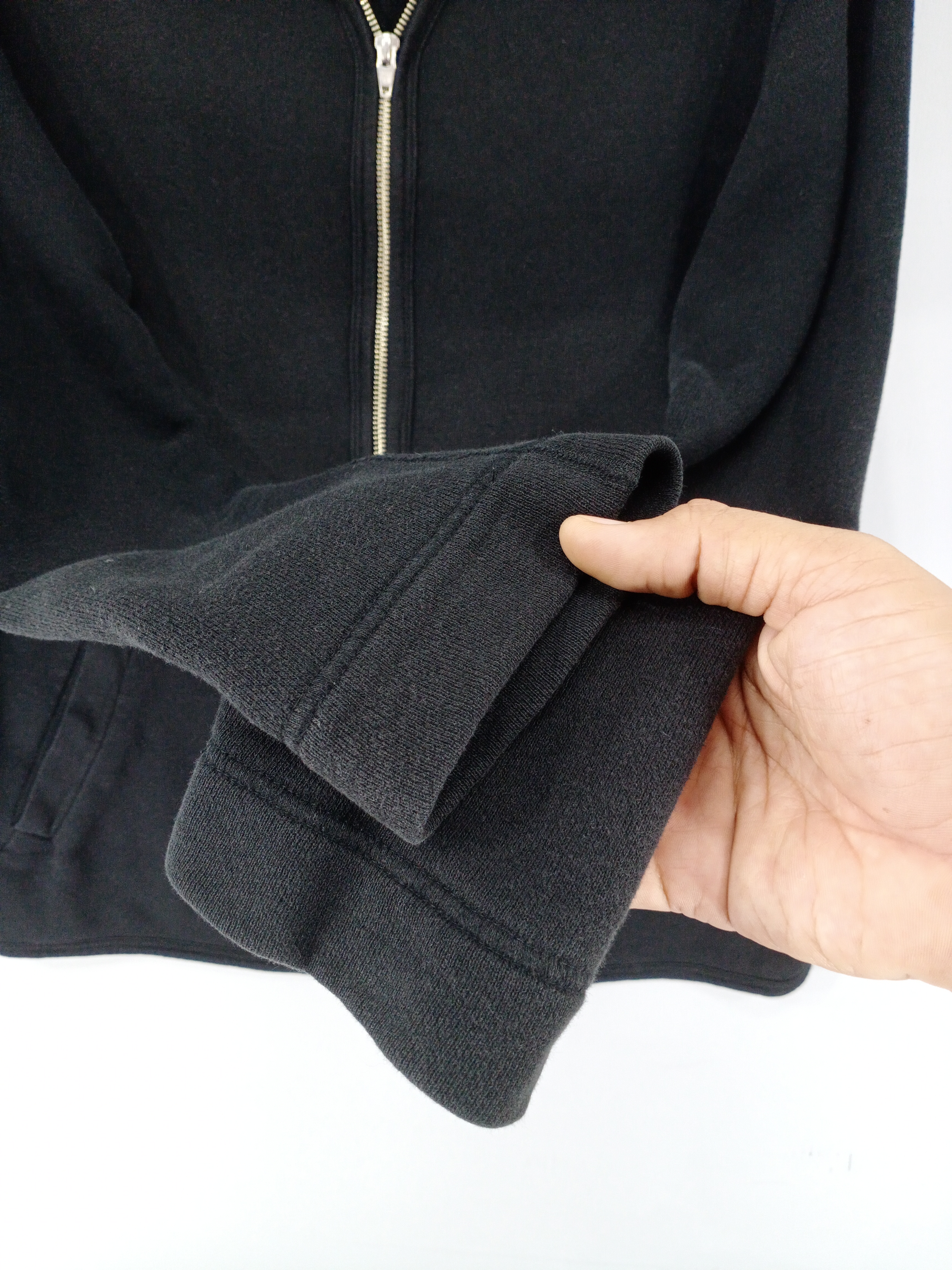 💥N.Hoolywood Cotton Zip Cardigan Jacket Faded Black 42 - 5
