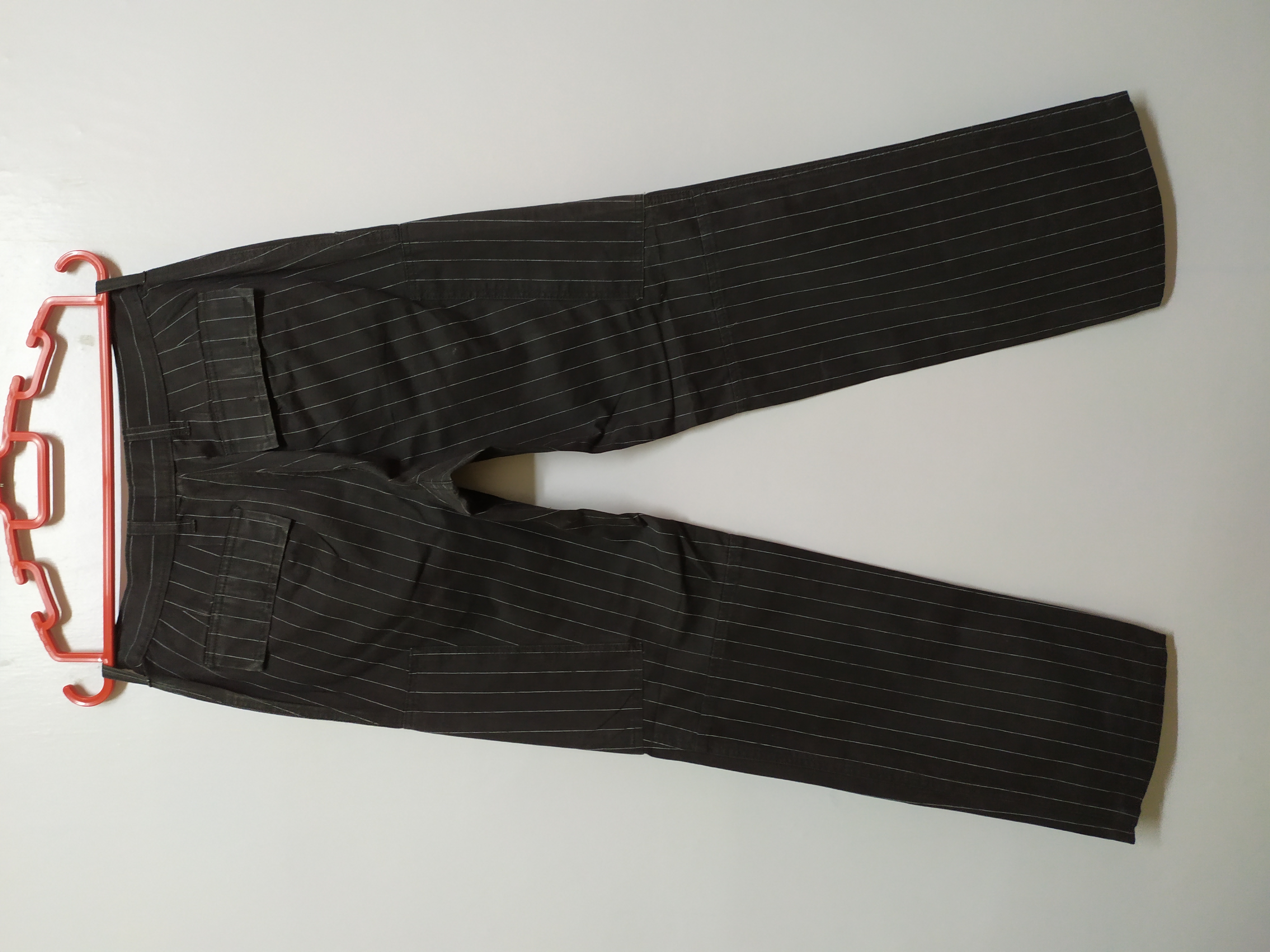 Takeo Kikuchi - Best offer ❗Takeo Kikuchi Striped Cargo Pants ziper Pocket