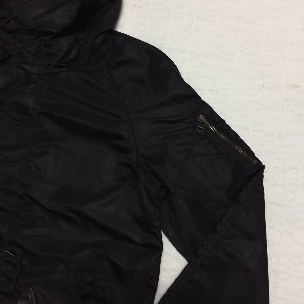Type Combat Jacket Schott NYC Cap style hoodie jacket - 15