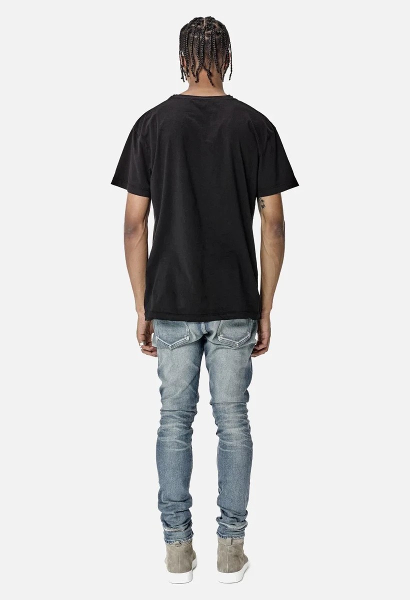 Oversized Pocket Tee Black - Size 1 (S) - 3