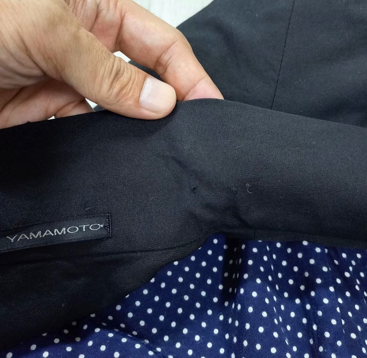 Vtg YOHJI YAMAMOTO Single Breasted 3 Buttons Blazer Jacket - 16