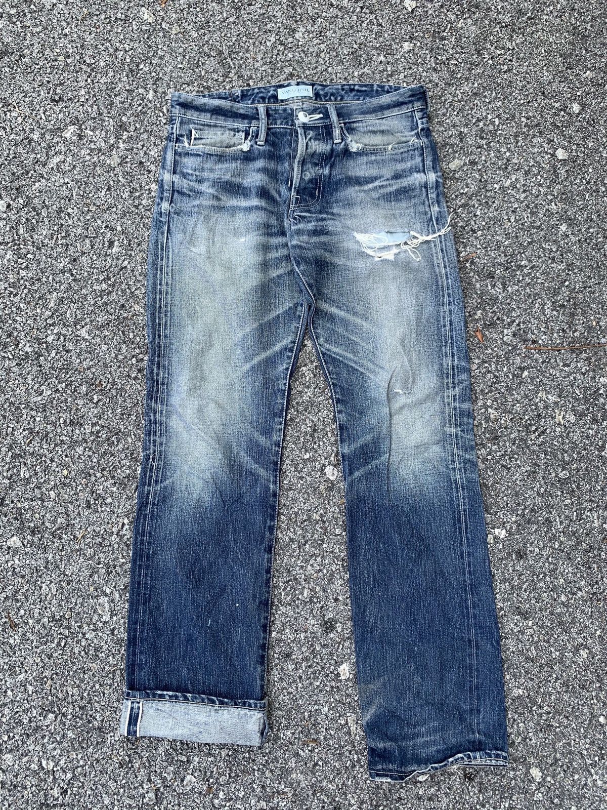 Vanquish Selvage Denime Distressed designations - 1